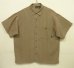 画像1: 90'S PATAGONIA ヘンプ100% 半袖 ボックスシャツ ライトブラウン (VINTAGE) (1)