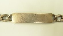他の写真1: シルバー925 IDブレスレット ホールマーク シルバー イギリス（ロンドン）製 (VINTAGE)