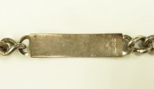 他の写真3: シルバー925 IDブレスレット ホールマーク シルバー イギリス（ロンドン）製 (VINTAGE)