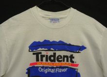 他の写真1: 90'S MTV x TRIDENT 両面プリント シングルステッチ 半袖 Tシャツ ホワイト USA製 (VINTAGE)