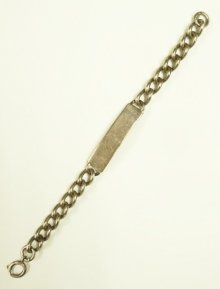 他の写真2: シルバー925 IDブレスレット ホールマーク シルバー イギリス（ロンドン）製 (VINTAGE)