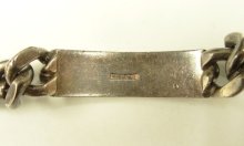 他の写真3: シルバー925 IDブレスレット ホールマーク シルバー イギリス（ロンドン）製 (VINTAGE)
