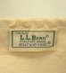 画像2: 80'S LL Bean 2色タグ キャンバス ロングハンドル トートバッグ ネイビー/オフホワイト USA製 (VINTAGE) (2)