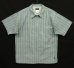 画像1: 00'S PATAGONIA "RHYTHM" フルジップ 半袖 ボックスシャツ ブルーベース (VINTAGE) (1)