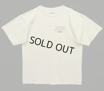 画像1: 80'S COLUMBIA シングルステッチ 両面プリント 半袖 Tシャツ アッシュグレー USA製 (VINTAGE)