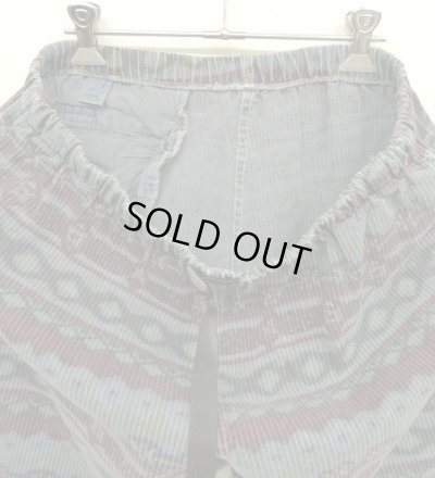 画像3: 90'S GRAMICCI 旧ロゴ ベルト付き クライミングショーツ 総柄 USA製 (VINTAGE)