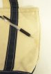 画像5: 80'S LL Bean 2色タグ キャンバス ロングハンドル トートバッグ ネイビー/オフホワイト USA製 (VINTAGE)