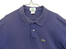 他の写真1: 80'S IZOD LACOSTE 半袖 ポロシャツ フェードネイビー USA製 (VINTAGE)