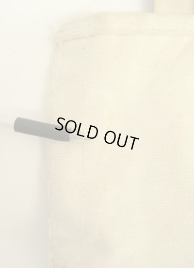 画像6: 80'S LL Bean 2色タグ キャンバス ロングハンドル トートバッグ ネイビー/オフホワイト USA製 (VINTAGE)