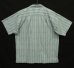 画像5: 00'S PATAGONIA "RHYTHM" フルジップ 半袖 ボックスシャツ ブルーベース (VINTAGE) (5)