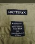 画像2: ARC'TERYX "サンウエストタグ" RAMPART SHORT 斜めポケット カーゴショーツ アーバングレー (USED) (2)