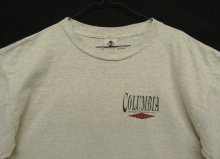 他の写真1: 80'S COLUMBIA シングルステッチ 両面プリント 半袖 Tシャツ アッシュグレー USA製 (VINTAGE)