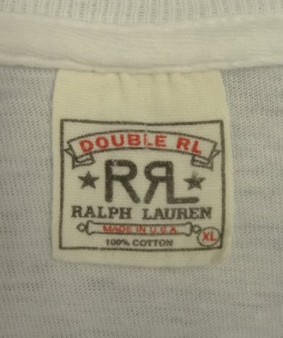 画像2: 90'S RRL シングルステッチ 半袖 Tシャツ ホワイト USA製 (VINTAGE)