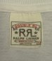画像2: 90'S RRL シングルステッチ 半袖 Tシャツ ホワイト USA製 (VINTAGE) (2)