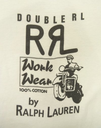 画像3: 90'S RRL シングルステッチ 半袖 Tシャツ ホワイト USA製 (VINTAGE)