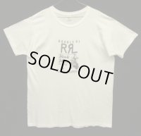 90'S RRL シングルステッチ 半袖 Tシャツ ホワイト USA製 (VINTAGE)