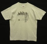90'S UNKNOWN ペンケーススケッチ シングルステッチ 半袖 Tシャツ アッシュグレー USA製 (VINTAGE)