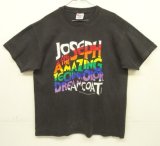 90'S JOSEPH AND THE AMAZING TECHNICOLOR DREAMCOAT シングルステッチ 半袖 Tシャツ ブラック (VINTAGE)