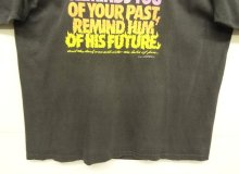 他の写真3: 90'S LIVING EPISTLES シングルステッチ 半袖 Tシャツ フェードブラック USA製 (VINTAGE)