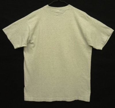 画像5: 90'S UNKNOWN ペンケーススケッチ シングルステッチ 半袖 Tシャツ アッシュグレー USA製 (VINTAGE)