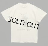 90'S BOB NAPOLITANO "BOUND FOR GLORY" シングルステッチ 両面プリント 半袖 Tシャツ ホワイト USA製 (VINTAGE)