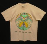 80'S IMAGINE SANFRANCISCO "MYSTERY OF LIFE" シングルステッチ 半袖 Tシャツ ピンク USA製 (VINTAGE)