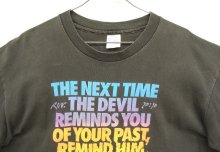 他の写真1: 90'S LIVING EPISTLES シングルステッチ 半袖 Tシャツ フェードブラック USA製 (VINTAGE)