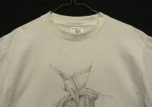 他の写真1: 90'S BOB NAPOLITANO "BOUND FOR GLORY" シングルステッチ 両面プリント 半袖 Tシャツ ホワイト USA製 (VINTAGE)