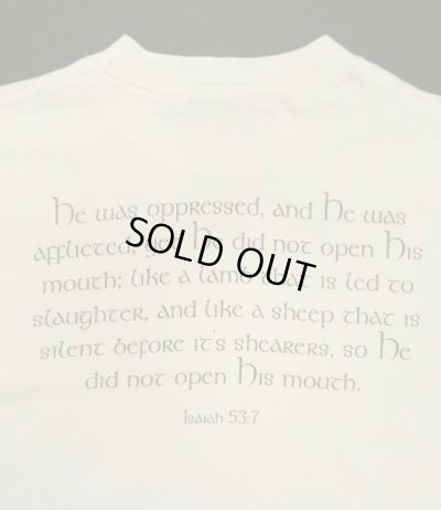 画像5: 90'S BOB NAPOLITANO "BOUND FOR GLORY" シングルステッチ 両面プリント 半袖 Tシャツ ホワイト USA製 (VINTAGE)