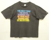 90'S LIVING EPISTLES シングルステッチ 半袖 Tシャツ フェードブラック USA製 (VINTAGE)