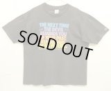90'S LIVING EPISTLES シングルステッチ 半袖 Tシャツ フェードブラック USA製 (VINTAGE)