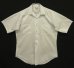 画像1: 70'S B.V.D. BRAND コットン100% 半袖 シャツ ホワイト (DEADSTOCK) (1)