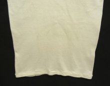 他の写真3: 60'S STANFIELD'S 袖先リブ 半袖 Tシャツ ホワイト (VINTAGE)
