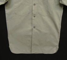他の写真3: 60'S POWR HOUSE マチ付き 半袖 ワークシャツ グレー (VINTAGE)