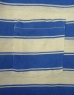画像2: 70'S UNKNOWN シングルステッチ ポケット付き 半袖 Tシャツ ブルー/ホワイト ボーダー (VINTAGE) (2)