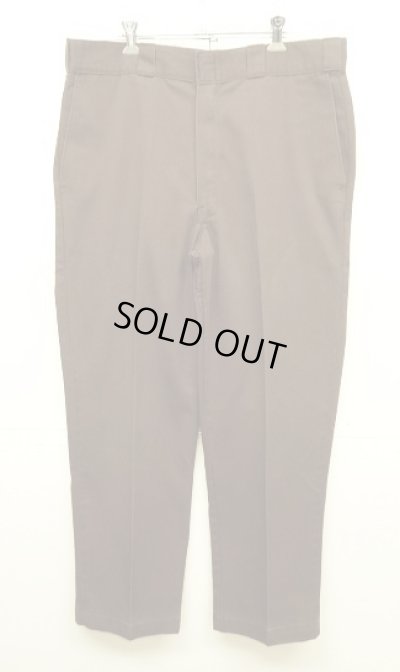 画像3: 80'S DICKIES 874 チビタグ ワークパンツ ブラウン W38L31 USA製 (VINTAGE)