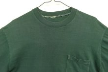 他の写真1: 60'S UNKNOWN シングルステッチ ポケット付き 半袖 Tシャツ ダークグリーン (VINTAGE)