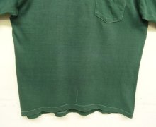 他の写真3: 60'S UNKNOWN シングルステッチ ポケット付き 半袖 Tシャツ ダークグリーン (VINTAGE)