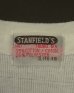 画像2: 60'S STANFIELD'S 袖先リブ 半袖 Tシャツ ホワイト (VINTAGE) (2)