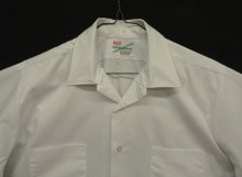 他の写真1: 70'S B.V.D. BRAND コットン100% 半袖 シャツ ホワイト (DEADSTOCK)
