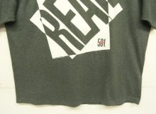 他の写真3: 90'S Levis 501 "REAL" シングルステッチ 半袖 Tシャツ チャコール USA製 (VINTAGE)