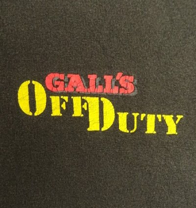 画像5: 90'S BLACKBIRD "FIRE FIGHTER" シングルステッチ 両面プリント 半袖 Tシャツ フェードブラック (VINTAGE)