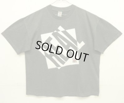 画像1: 90'S Levis 501 "REAL" シングルステッチ 半袖 Tシャツ チャコール USA製 (VINTAGE)