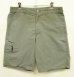 画像1: PATAGONIA サイドジップ付きポケット ナイロンショーツ フェードカーキ (USED) (1)
