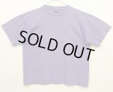 90'S PATAGONIA 黒タグ 半袖 無地 Tシャツ ライラック USA製 (VINTAGE)