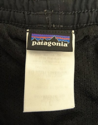 画像2: 00'S PATAGONIA "BAGGIES SHORTS" ナイロン バギーズショーツ ブラック (VINTAGE)
