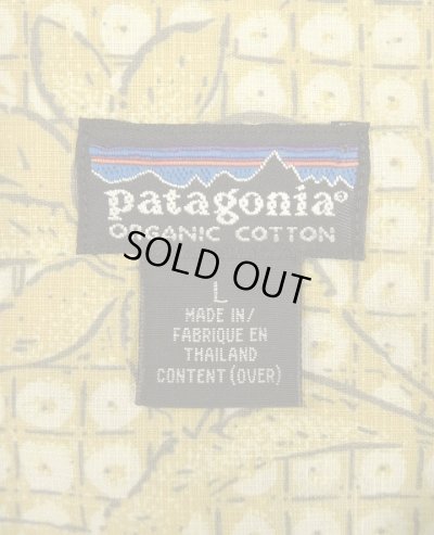 画像2: 00'S PATAGONIA コットン 半袖 オープンカラーシャツ 総柄 (VINTAGE)