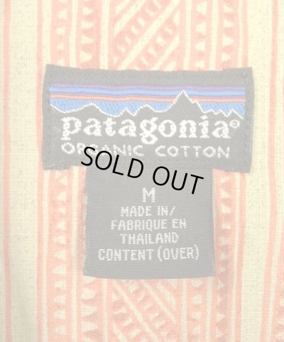 画像2: 00'S PATAGONIA コットン 半袖 オープンカラーシャツ 総柄 (VINTAGE)