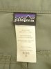 画像2: PATAGONIA サイドジップ付きポケット ナイロンショーツ フェードカーキ (USED) (2)