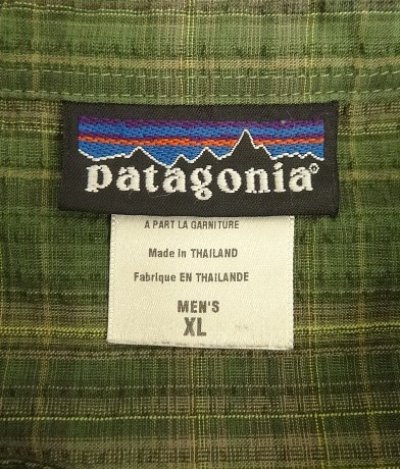 画像2: 00'S PATAGONIA "PUCKERWARE SHIRT" シアサッカー 半袖 ボックスシャツ チェック柄 (VINTAGE)